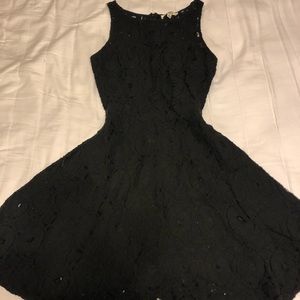 Black lace beautiful dress